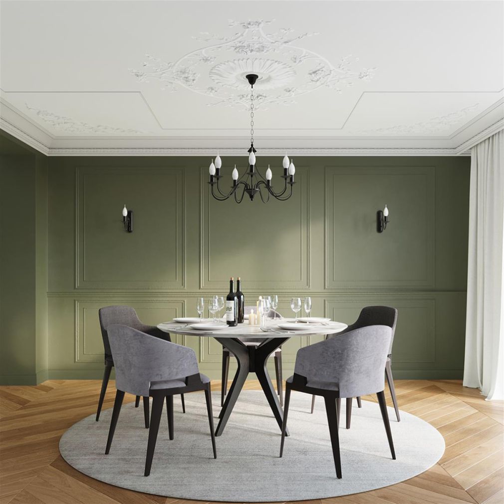 Kronleuchter MINERWA 5 schwarz